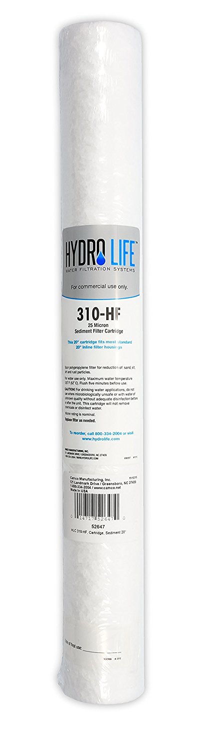 Hydro Life 310-HF Replacement Sediment Filter